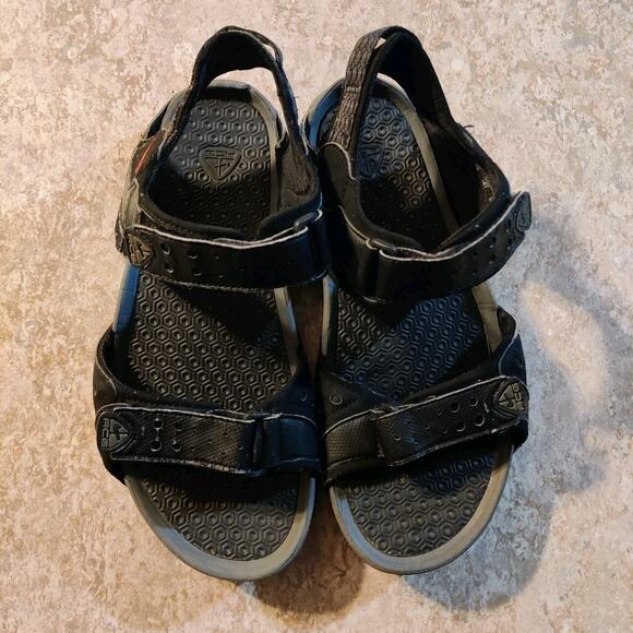 Nike ACG Sandals Mens 8 Sport Black Red Y2K Style 307509-061 - Picture 3 of 8